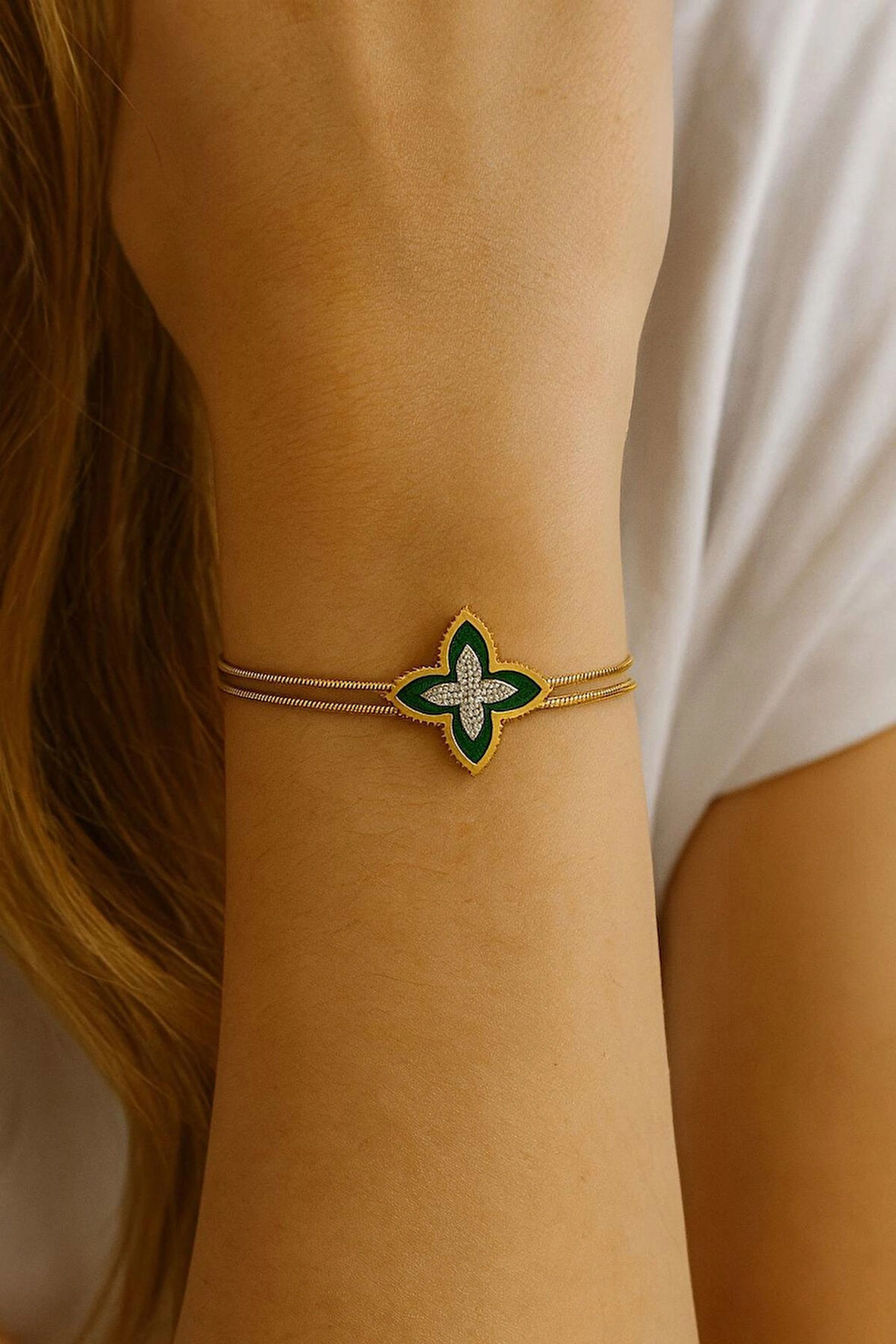 YONCA BİLEKLİK/316L ÇELİK ŞANS BİLEKLİĞİ