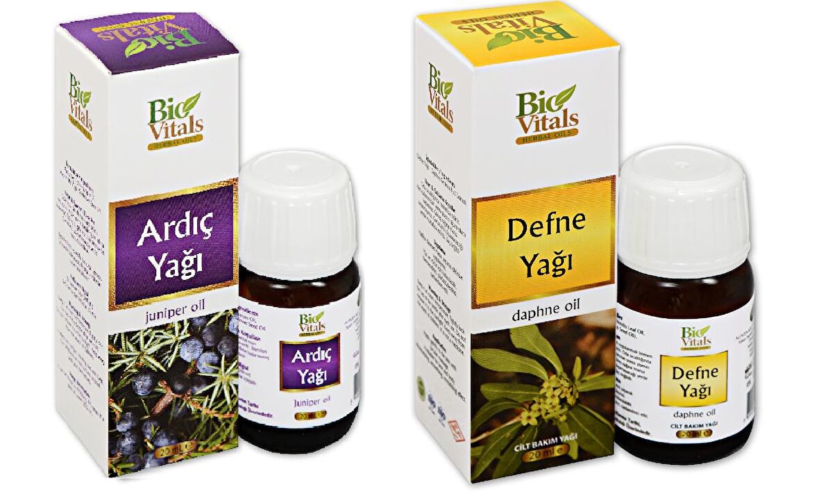 Ardıç Ve Defne-Aromatik Masaj-Cilt Bakım Yağ Seti