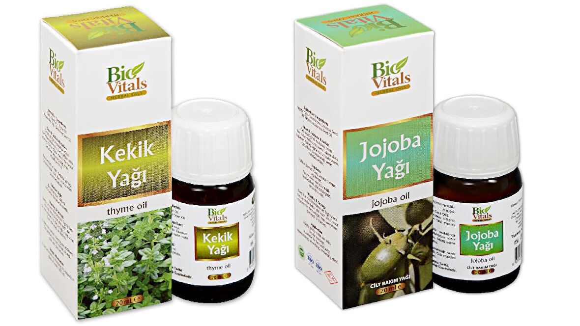 Kekik Ve Jojoba-Aromatik Masaj-Cilt Bakım Yağ Seti