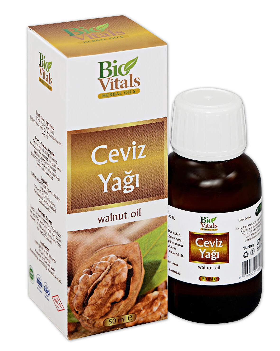 Ceviz Yağı 50Ml