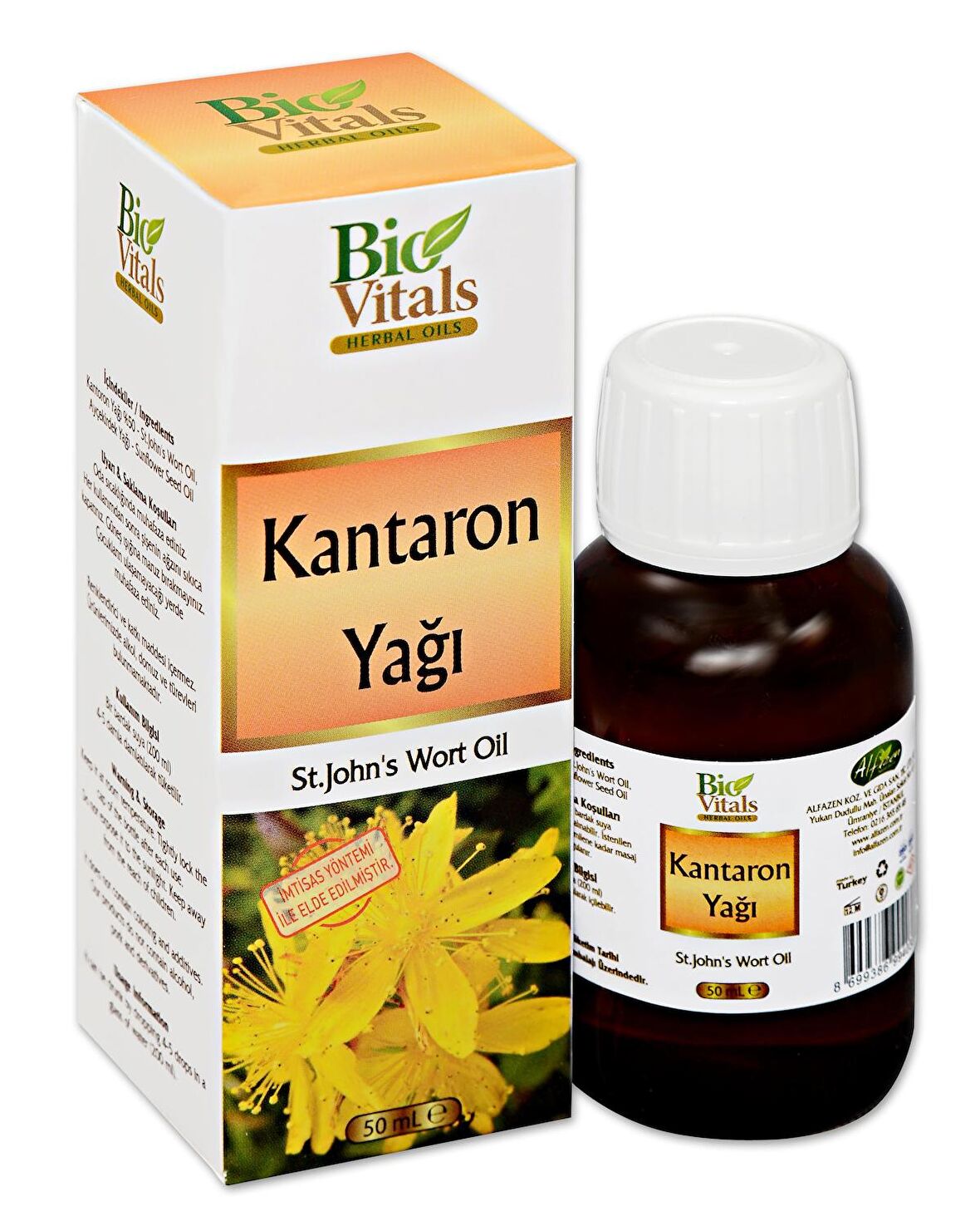 Kantaron Yağı 50ml