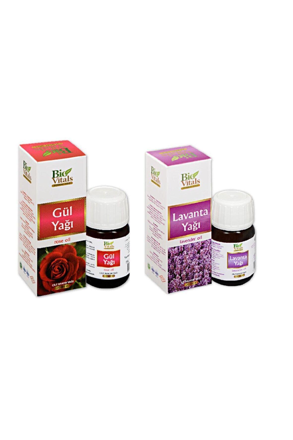 Gül Ve Lavanta-Aromatik Masaj-Cilt Bakım Yağ Seti