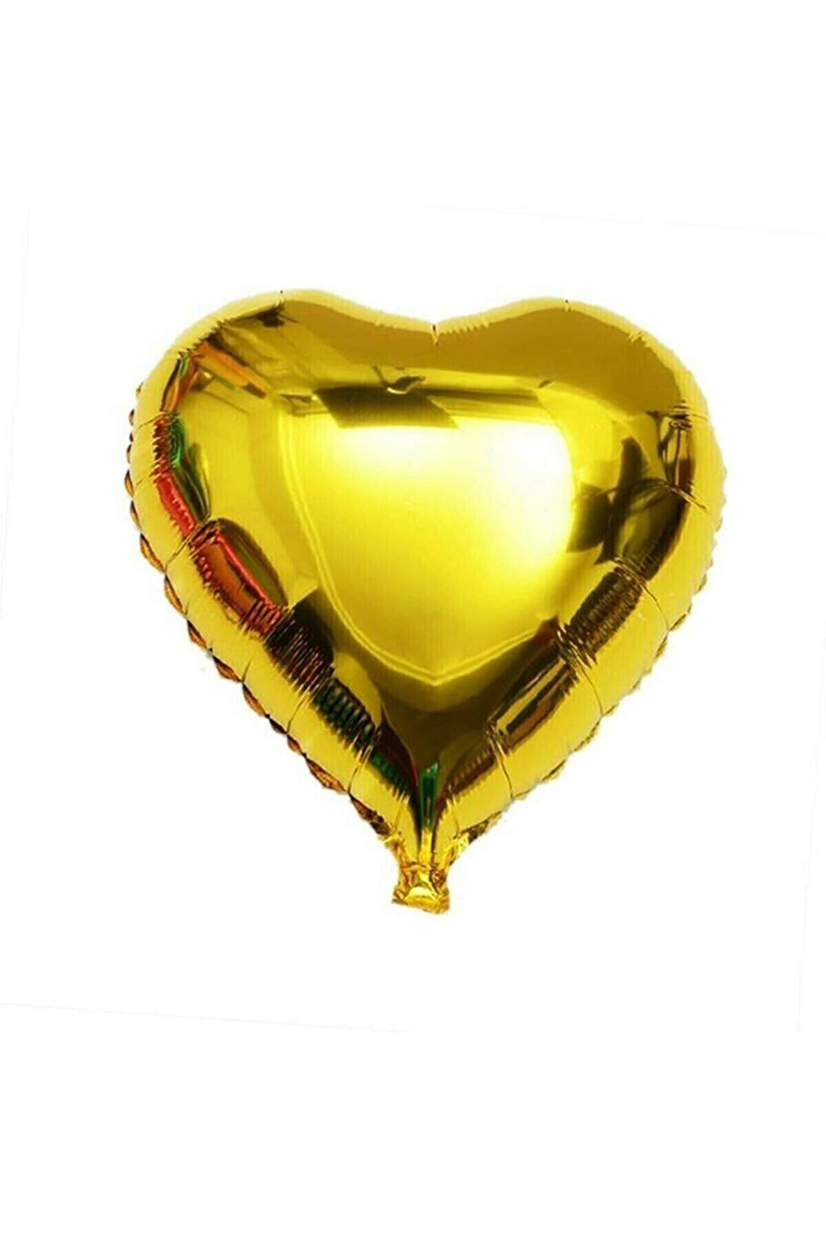 Altın Gold Kalp Folyo Balon 18 Inç (40 CM) 1 Adet
