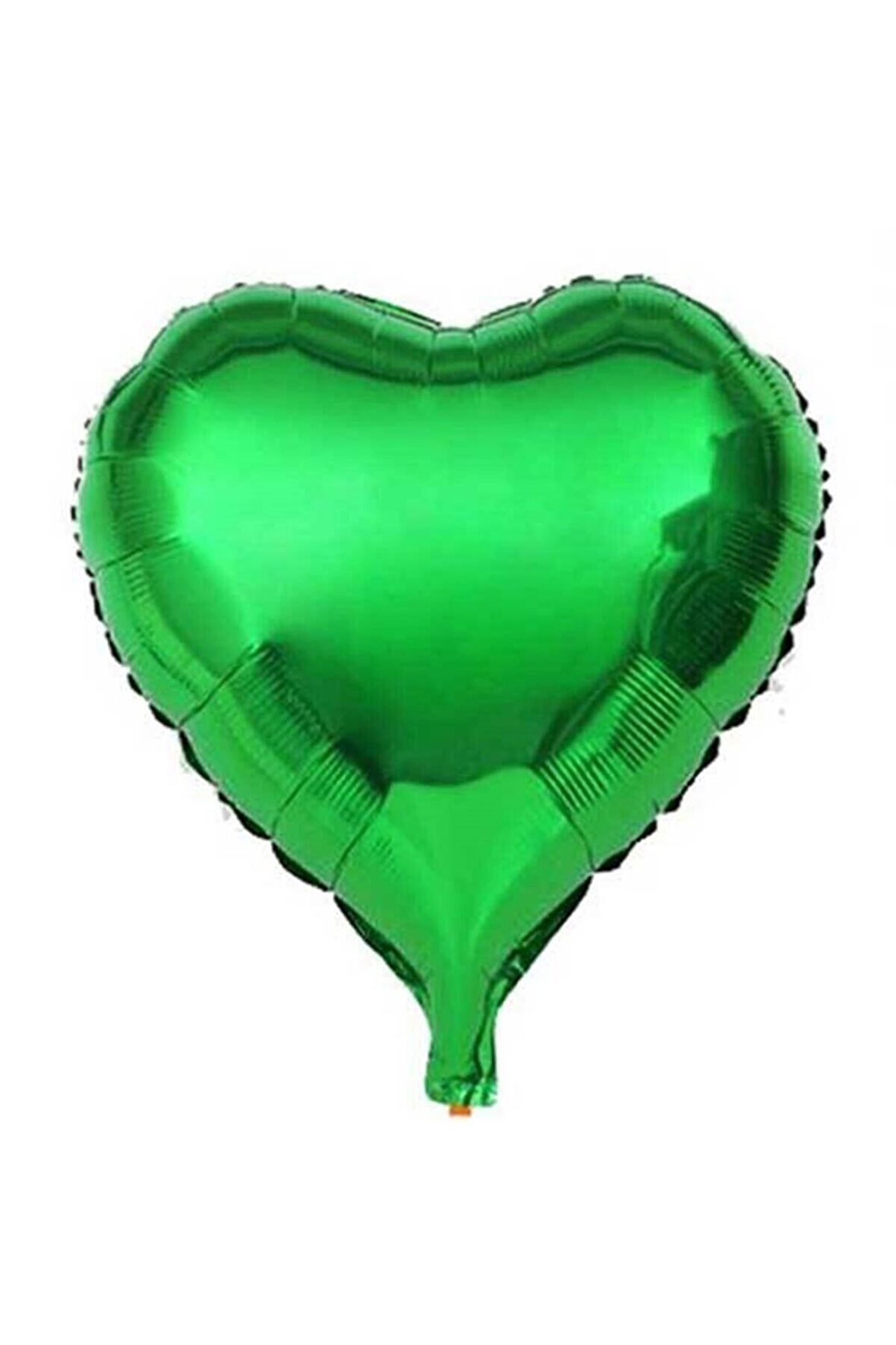 Kalp Şekilli Folyo Balon 45 cm Yeşil 1 Adet