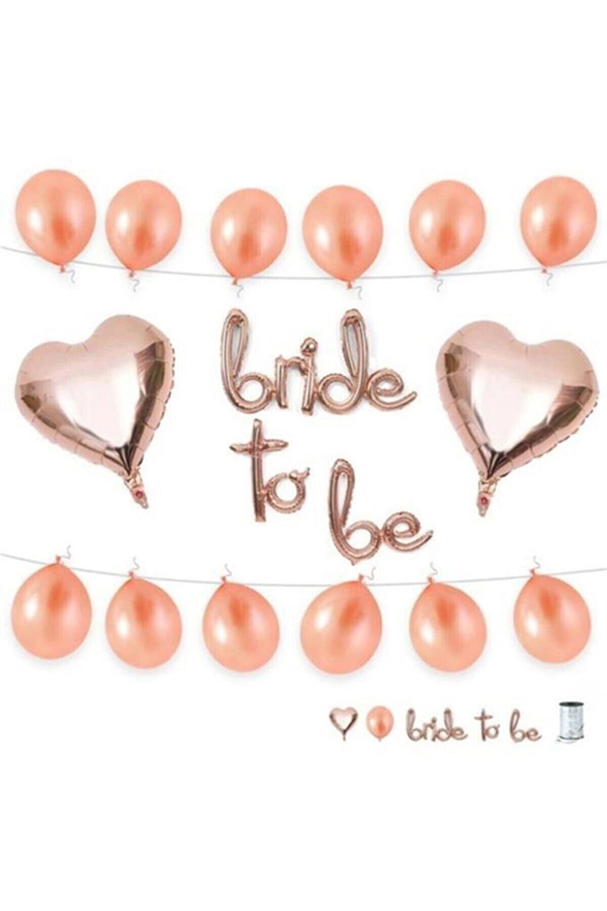 Bride To Be Folyo Balon Set