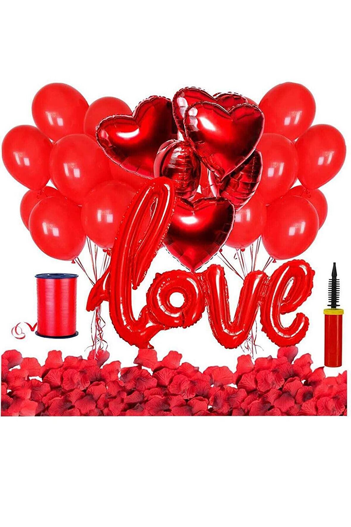 Sevgililer Günü Love Imza Balon Seti