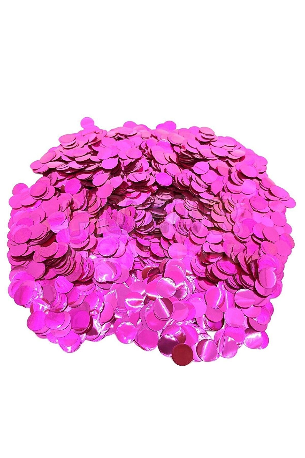 1 Paket Fuşya Pembe Metalize Balon Içi Konfeti Pulu (10gr)