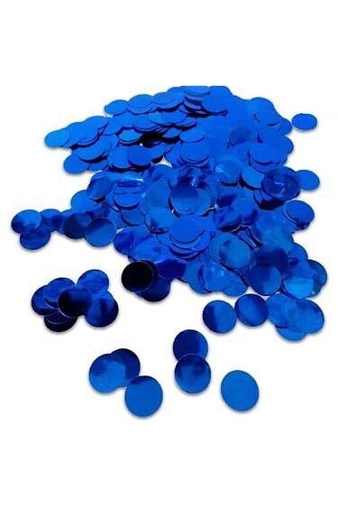 1 Paket Mavi Metalize Balon Içi Konfeti Pulu (10gr)
