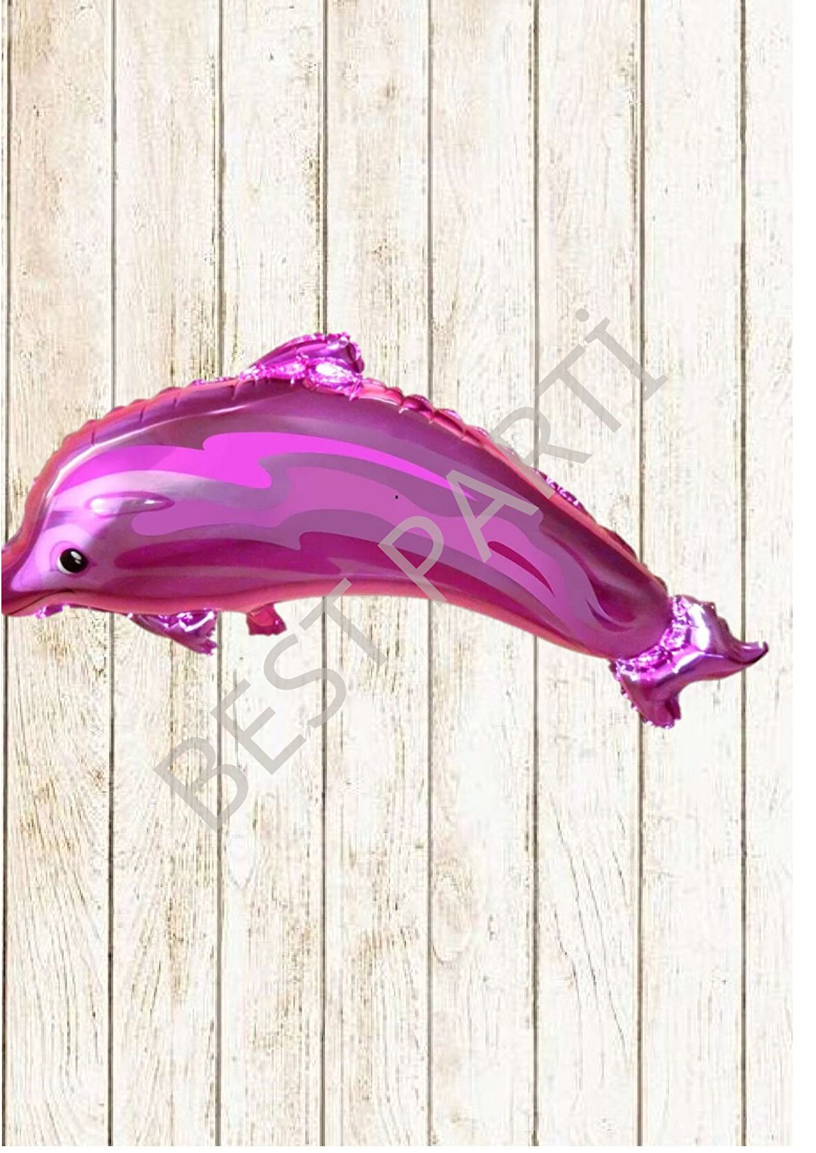 Yunus Balığı Folyo Balon Pembe