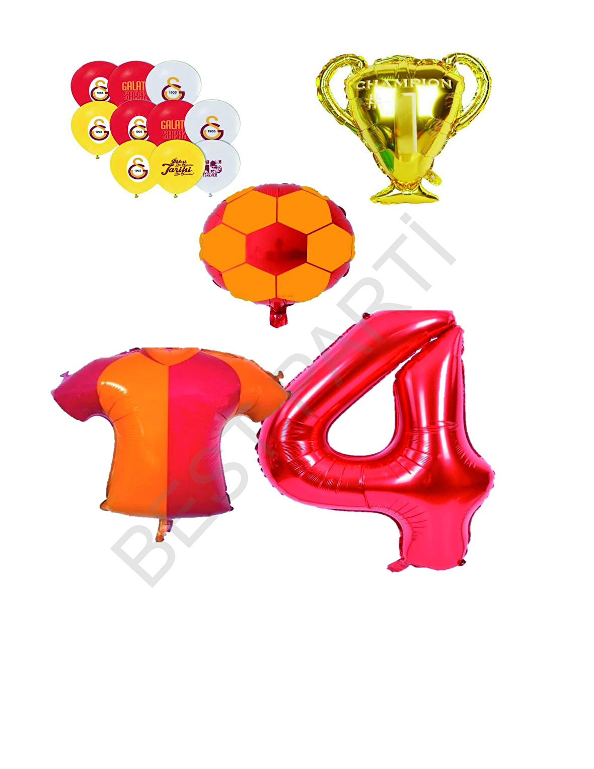Galatasaray Konsept Balon Seti Yaş 4