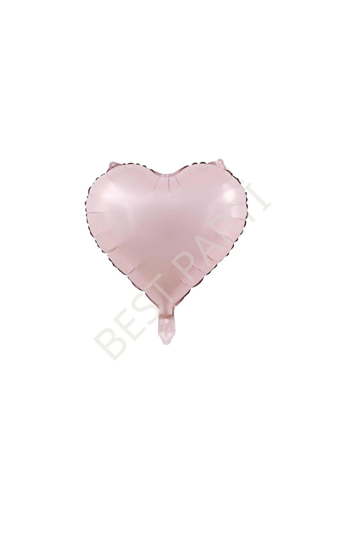 Best İnci Pembesi Kalp Folyo Balon 1 adet