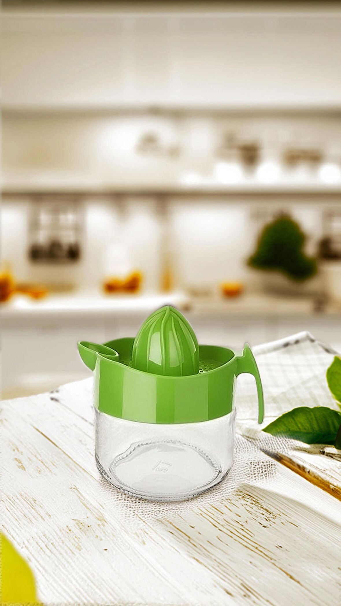 Börte Store Cam Limon Sıkacağı Yeşil Kapaklı 300 ml