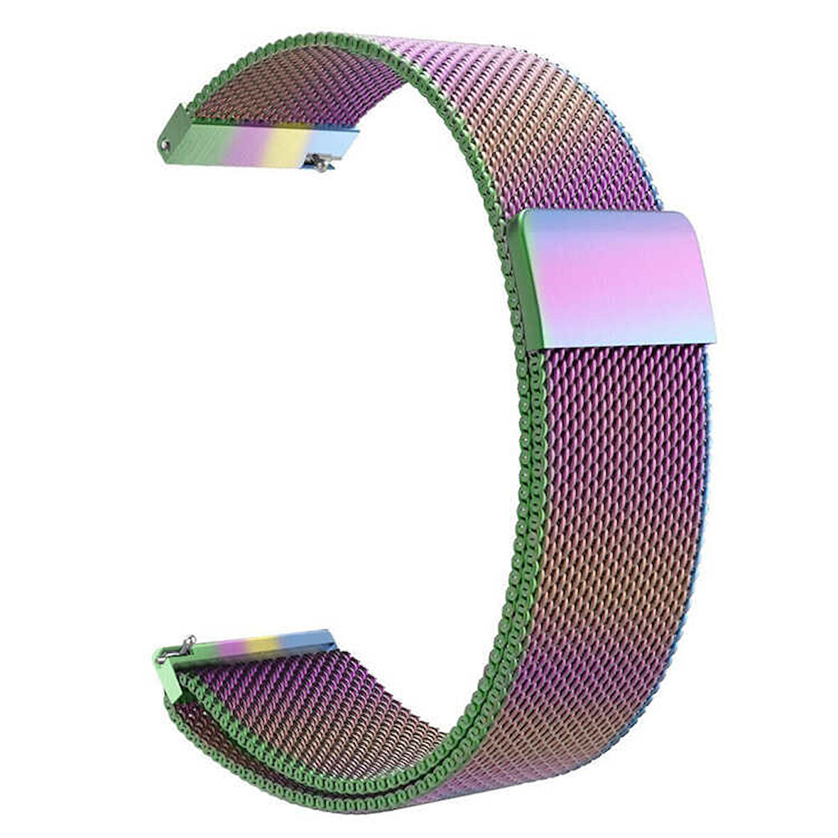 Xiaomi Redmi Watch 4 / Xiaomi Redmi Watch 5 Uyumlu Manyetik Klipsli Hafif Metal Örgülü Kordon