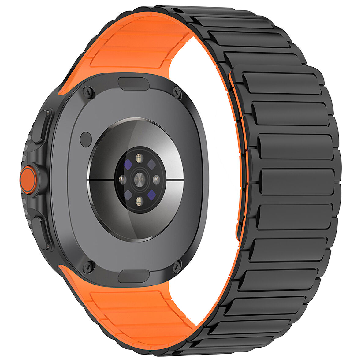 Samsung Galaxy Watch 8 40mm / 44mm / 46mm Classic Uyumlu Kordon Spor & Günlük Silicone Strap Kayış