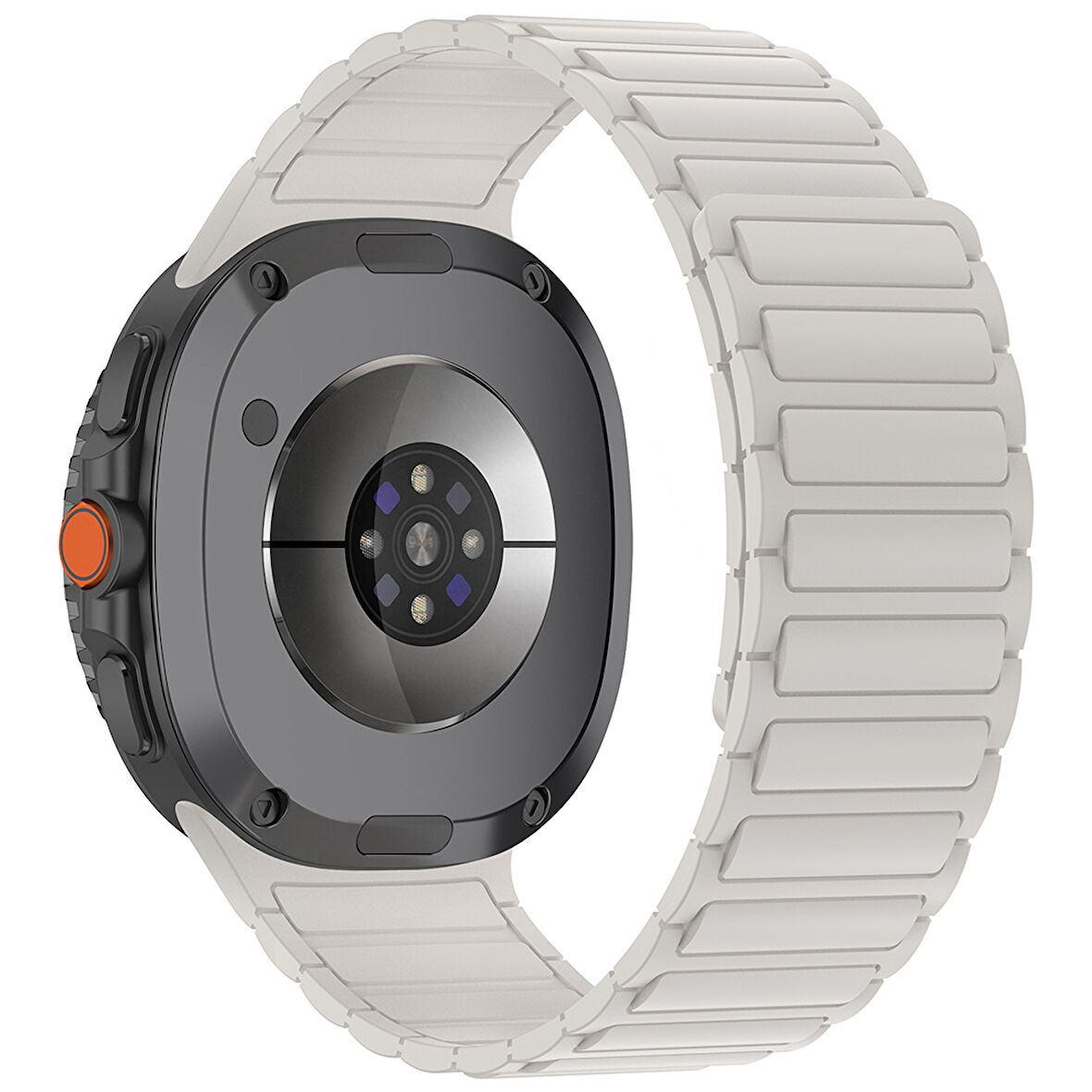 Samsung Galaxy Watch 8 40mm / 44mm / 46mm Classic Uyumlu Kordon Spor & Günlük Silicone Strap Kayış