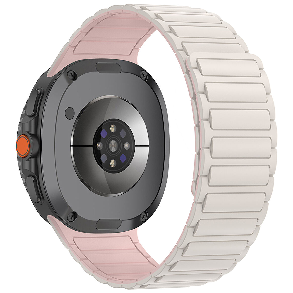 Samsung Galaxy Watch 8 40mm / 44mm / 46mm Classic Uyumlu Kordon Spor & Günlük Silicone Strap Kayış