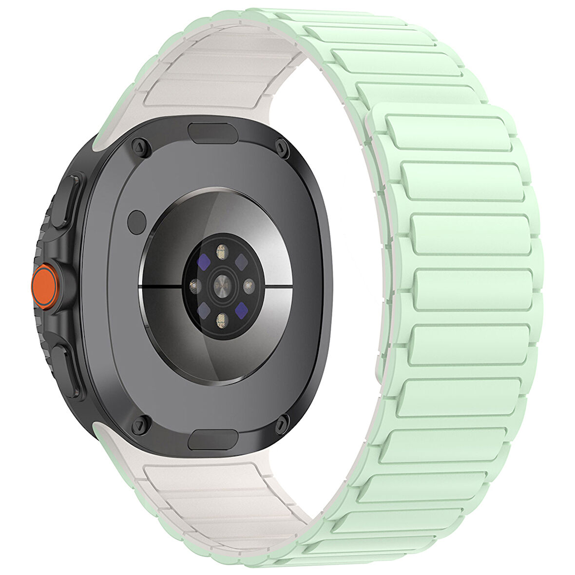 Samsung Galaxy Watch 8 40mm / 44mm / 46mm Classic Uyumlu Kordon Spor & Günlük Silicone Strap Kayış