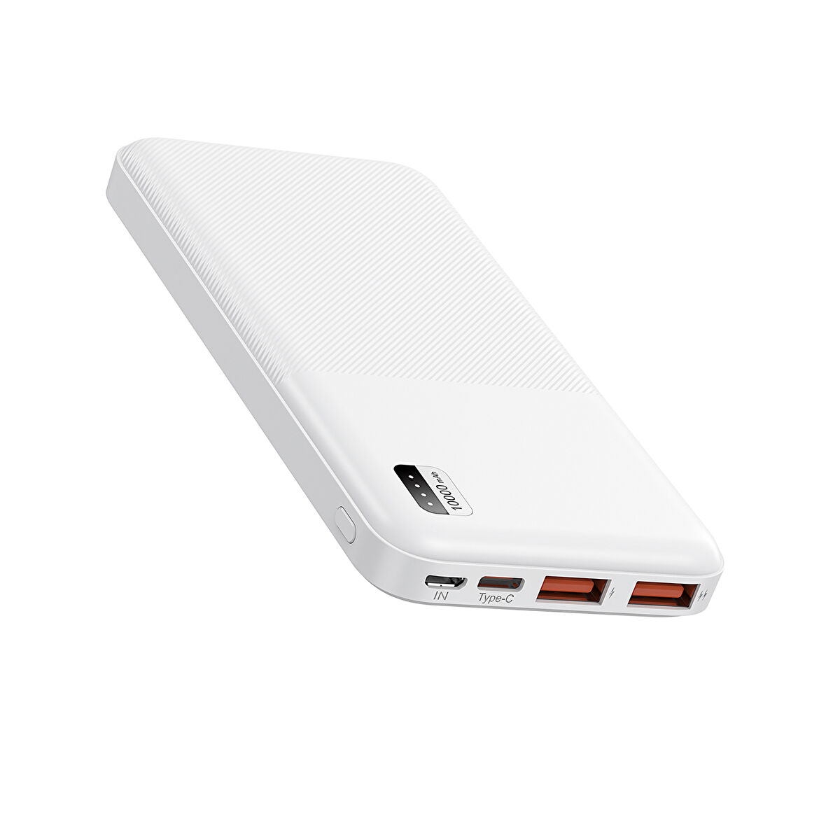 Led Göstergeli 10000 mAh Hızlı Şarj Powerbank, PD 22.5W, Çift USB, Çok Portlu, Güvenlik Korumalı