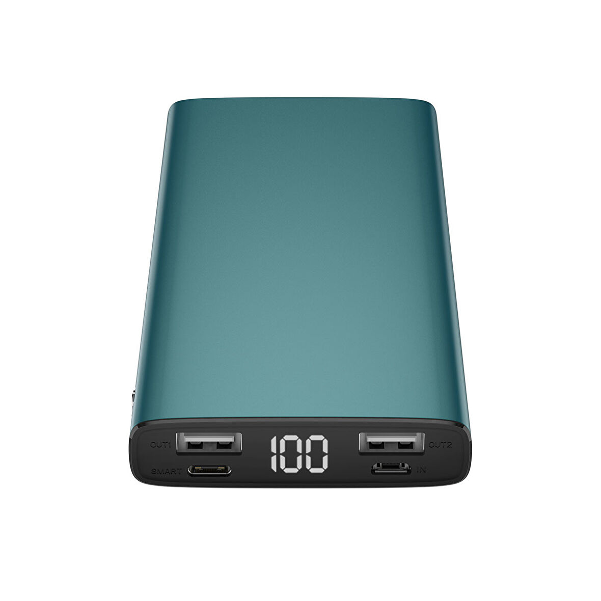 10000 mAh Powerbank Çift USB (18W), Dijital Ekran, Qualcomm 3.0 Hızlı Şarj, Kısa Devre Koruması