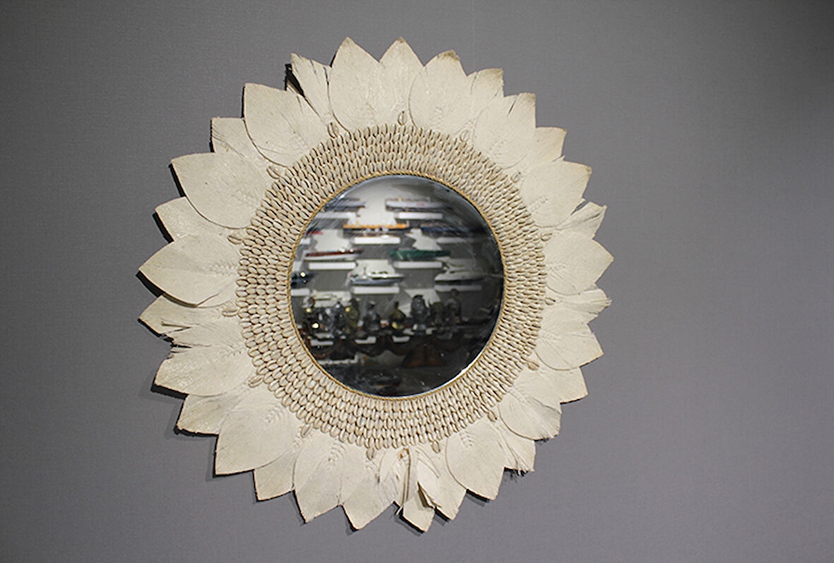 Makrome Duvar Aynası Model 1