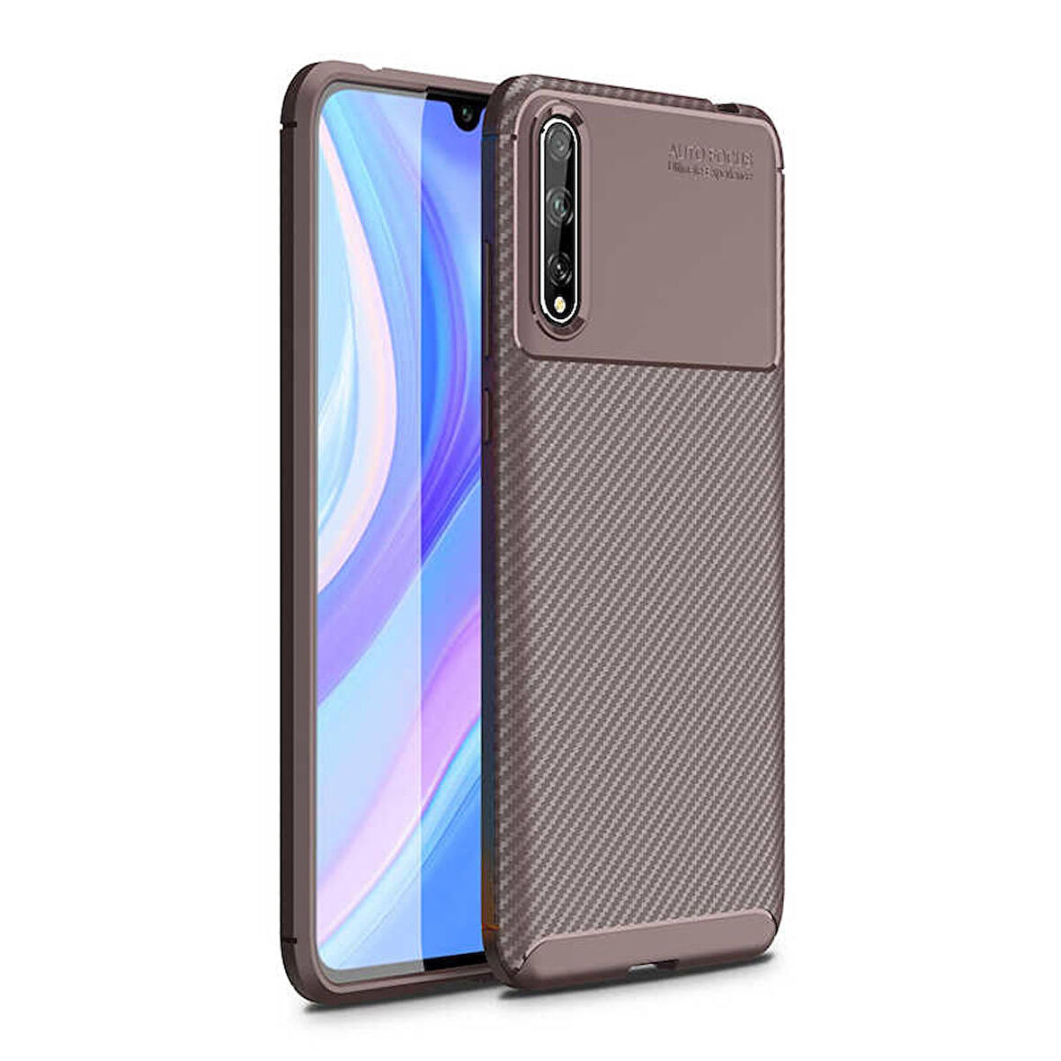 Huawei P Smart S (Y8P) Uyumlu Kılıf Ultra Slim Fit Karbon Silikon