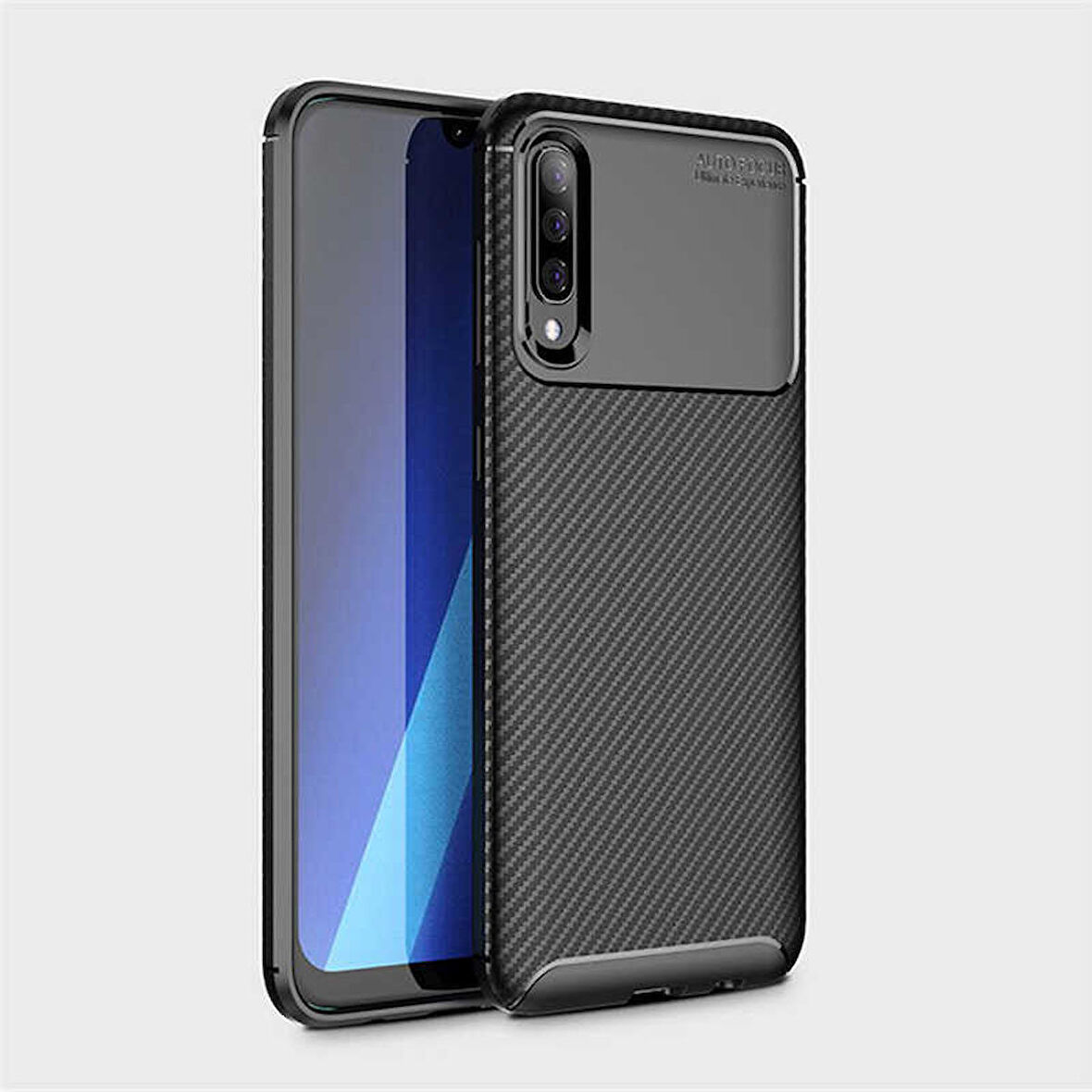 Xiaomi Mi 9 Uyumlu Kılıf Ultra Slim Fit Karbon Silikon