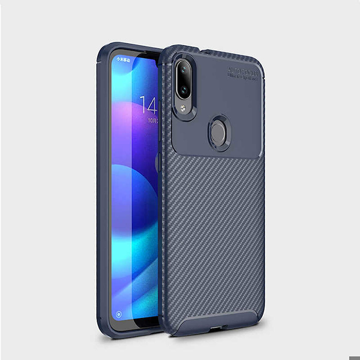 Xiaomi Mi Play Uyumlu Kılıf Ultra Slim Fit Karbon Silikon