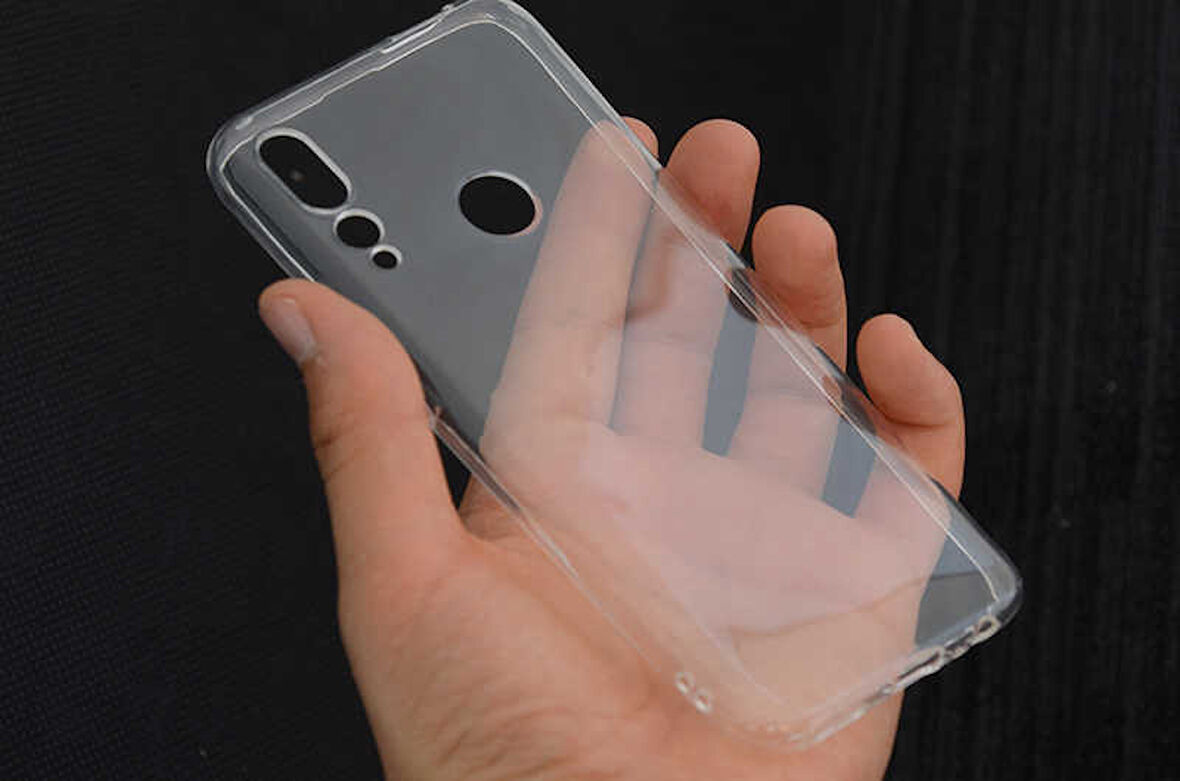 Huawei Y9 Prime 2019 Uyumlu Kılıf Esnek Ultra Koruyucu Şeffaf Silikon Flexible transparent Case Silicone Case