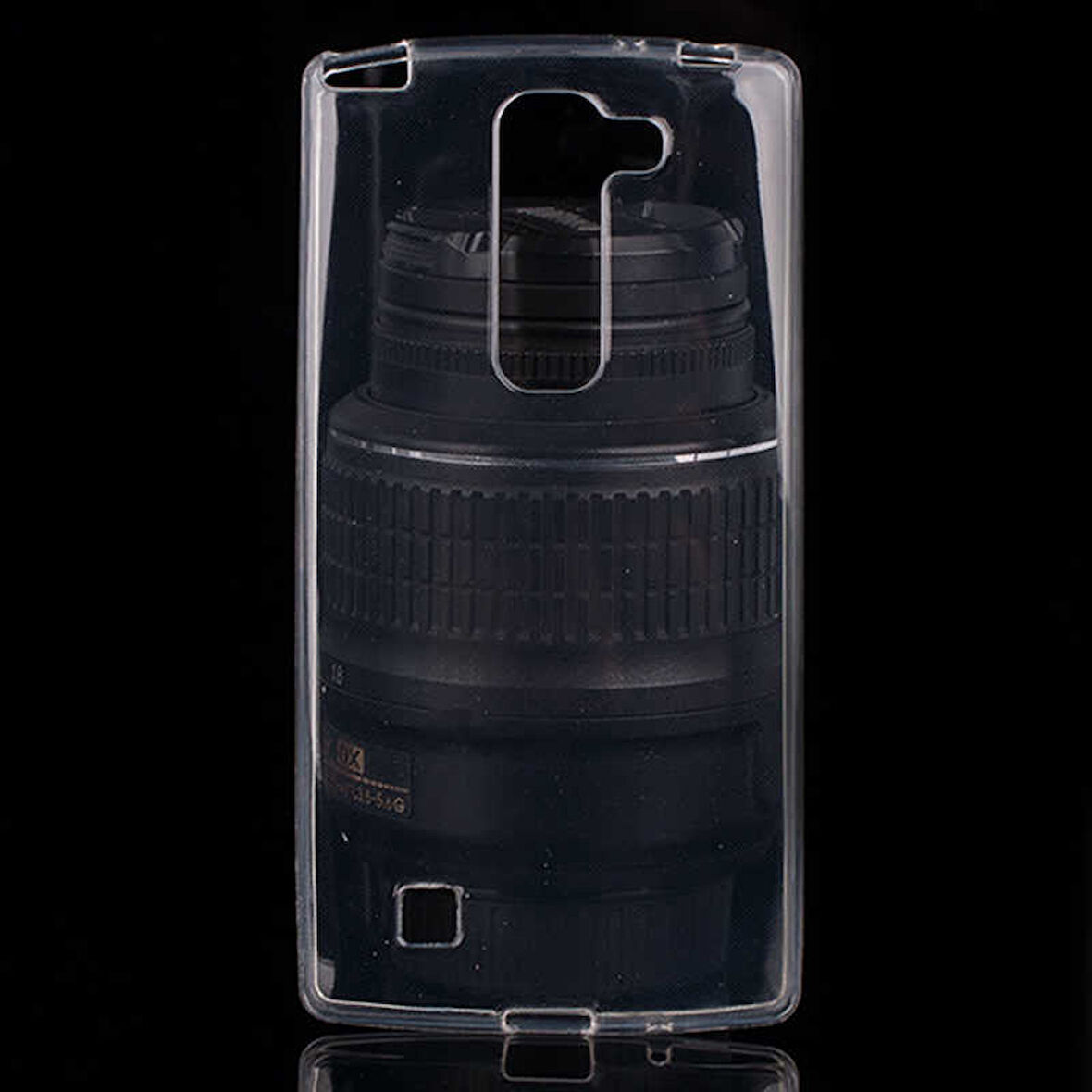 LG G4C Uyumlu Kılıf Esnek Ultra Koruyucu Şeffaf Silikon Flexible transparent Case Silicone Case