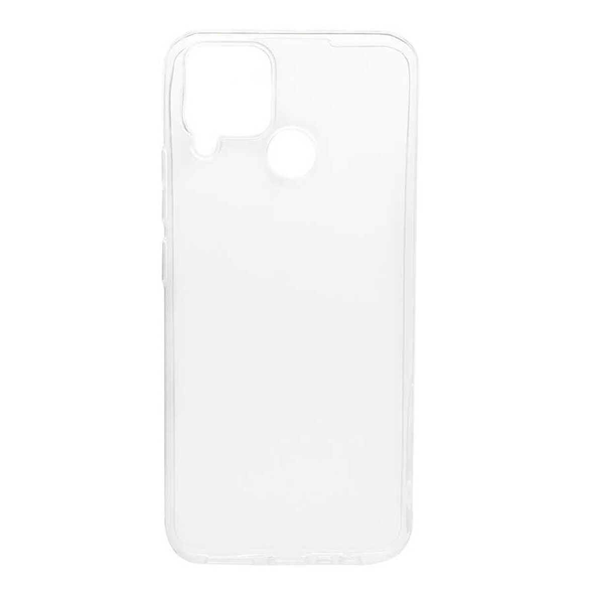 Realme C15 Uyumlu Kılıf Esnek Ultra Koruyucu Şeffaf Silikon Flexible transparent Case Silicone Case