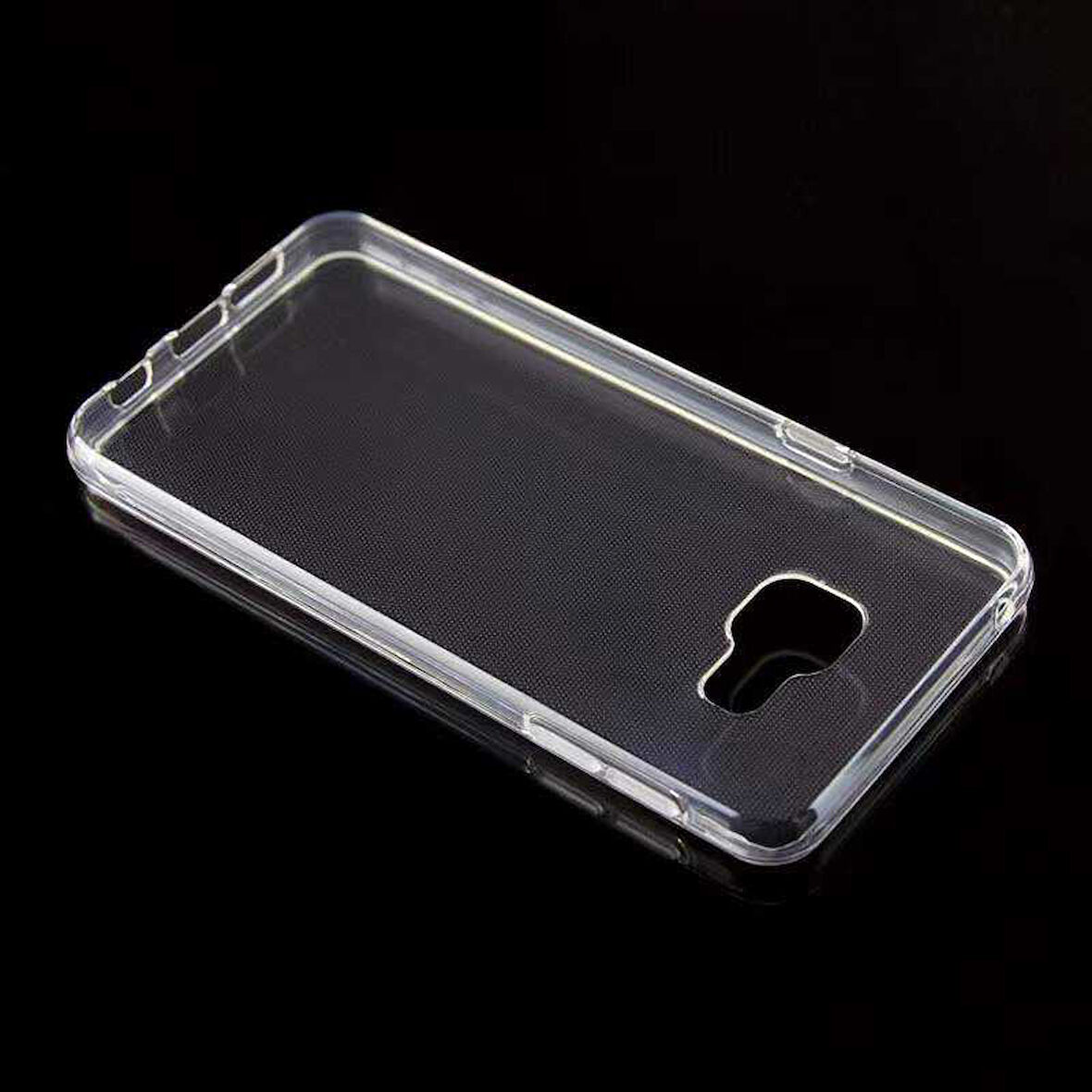 Samsung Galaxy A3 2016 Uyumlu Kılıf Esnek Ultra Koruyucu Şeffaf Silikon Flexible transparent Case Silicone Case