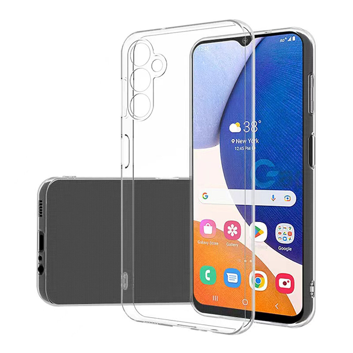Samsung Galaxy A34 Uyumlu Kılıf Esnek Ultra Koruyucu Şeffaf Silikon Flexible transparent Case Silicone Case