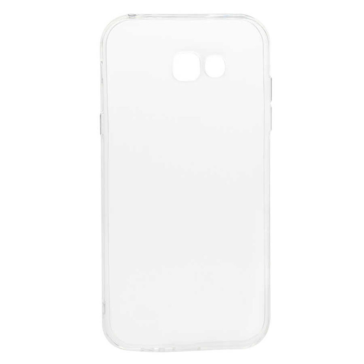 Samsung Galaxy A7 2017 Uyumlu Kılıf Esnek Ultra Koruyucu Şeffaf Silikon Flexible transparent Case Silicone Case