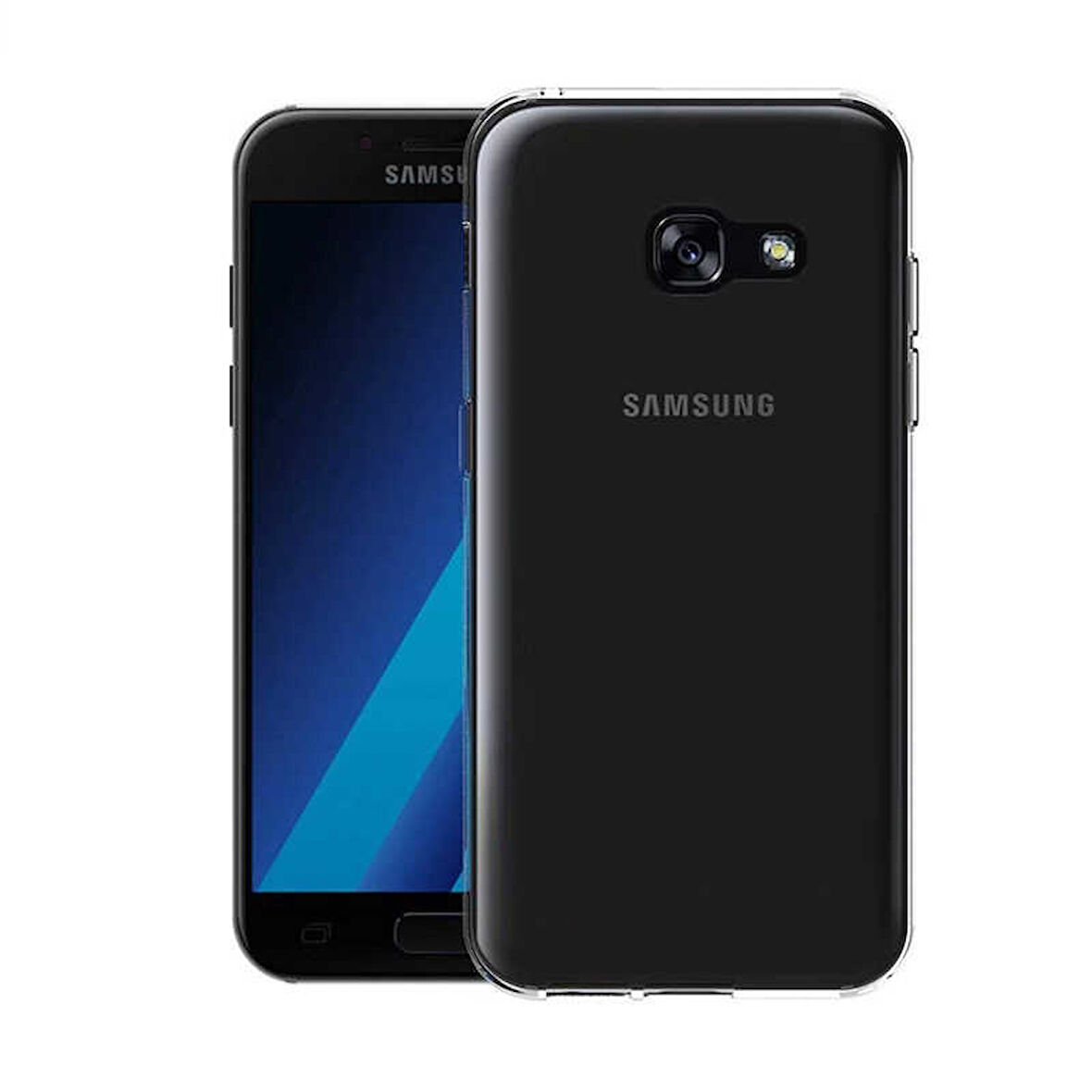 Samsung Galaxy J7 Prime Uyumlu Kılıf Esnek Ultra Koruyucu Şeffaf Silikon Flexible transparent Case Silicone Case
