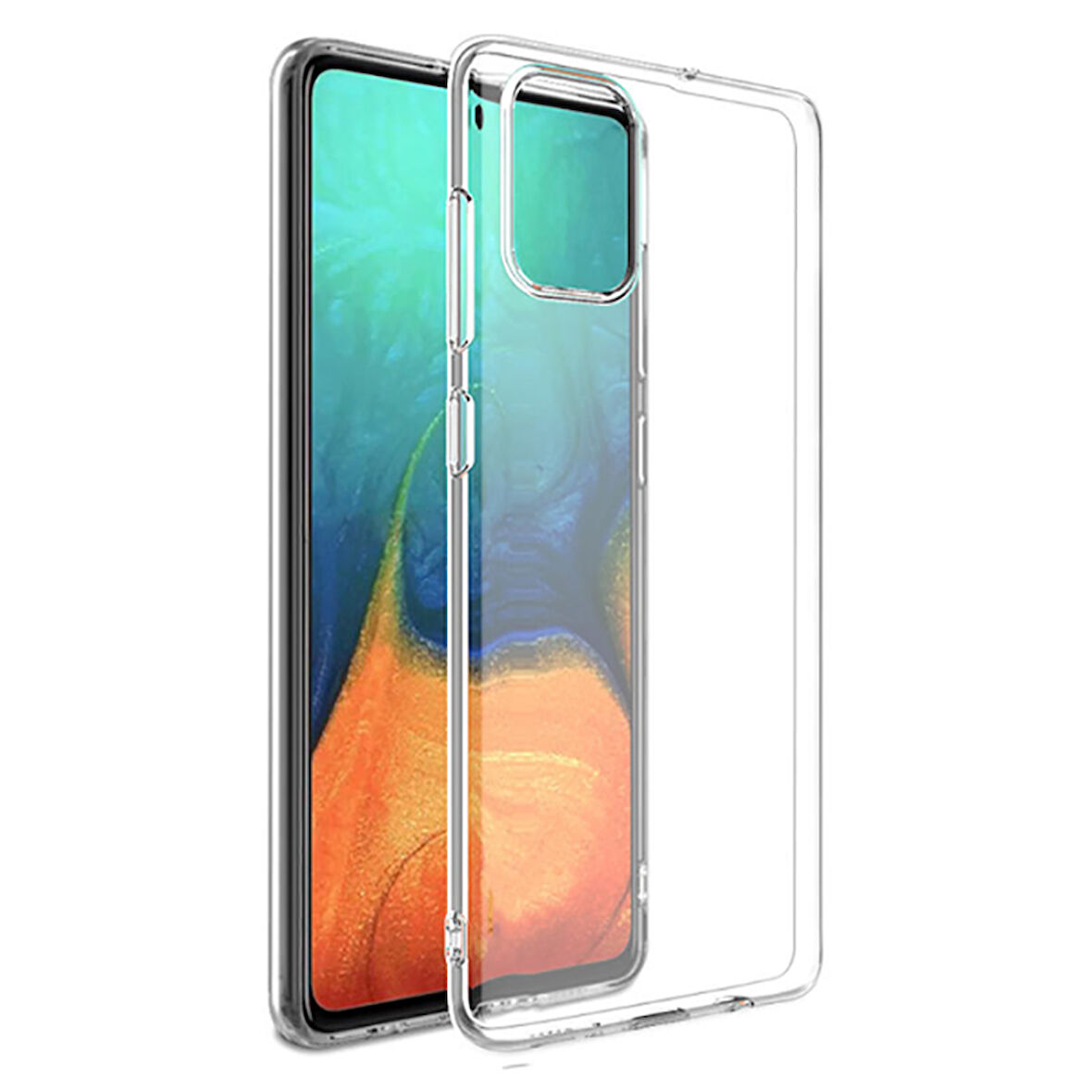 Samsung Galaxy S20 FE Uyumlu Kılıf Esnek Ultra Koruyucu Şeffaf Silikon Flexible transparent Case Silicone Case