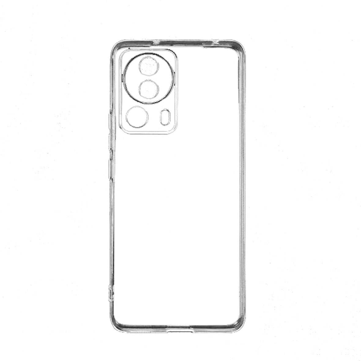Xiaomi Mi 13 Lite Uyumlu Kılıf Esnek Ultra Koruyucu Şeffaf Silikon Flexible transparent Case Silicone Case
