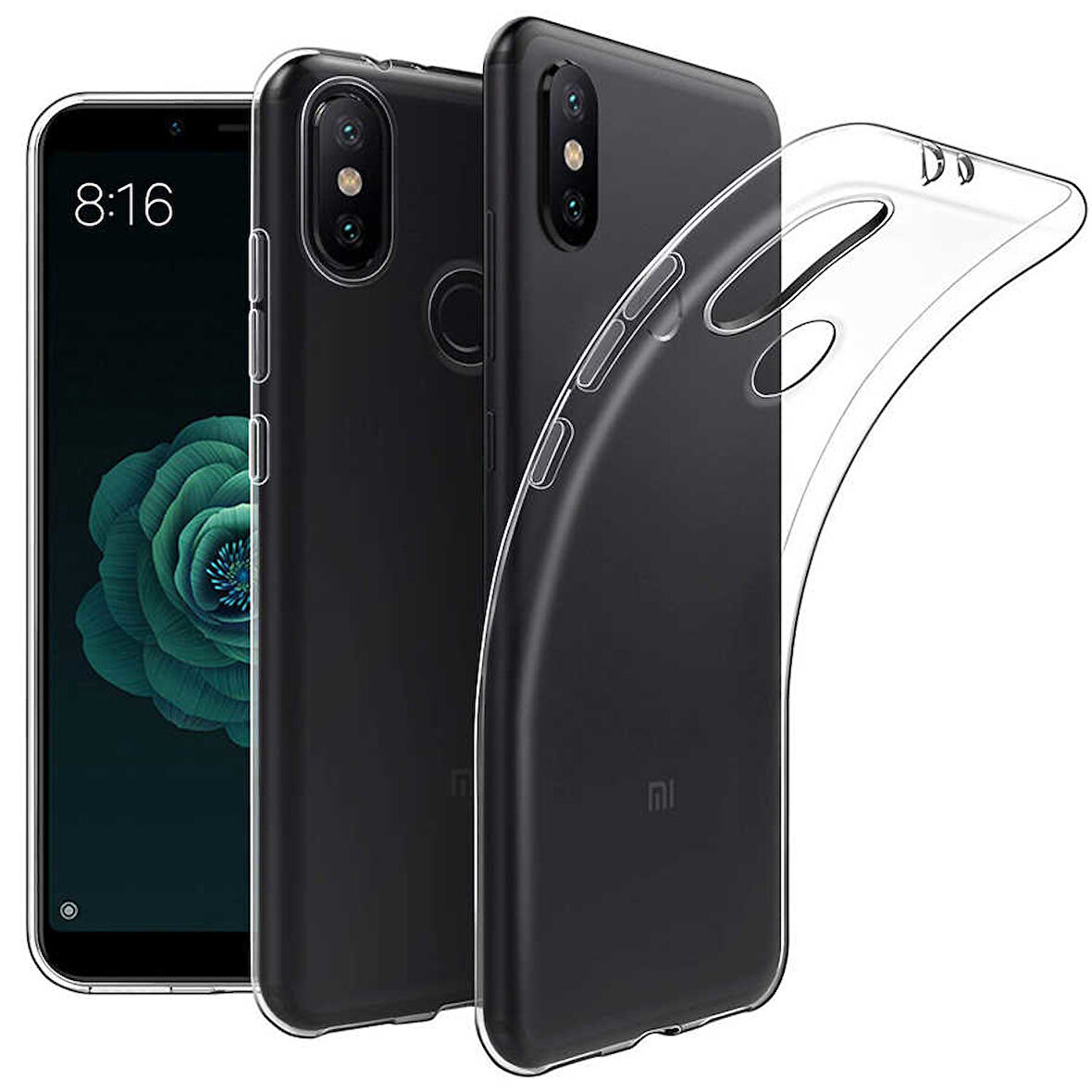 Xiaomi Mi Mix 3 Uyumlu Kılıf Esnek Ultra Koruyucu Şeffaf Silikon Flexible transparent Case Silicone Case