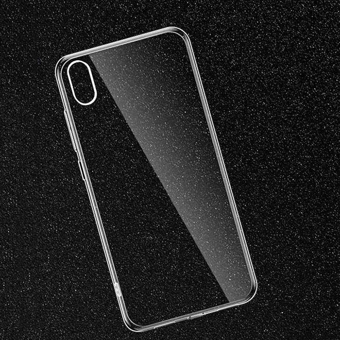 Xiaomi Redmi 7A Uyumlu Kılıf Esnek Ultra Koruyucu Şeffaf Silikon Flexible transparent Case Silicone Case