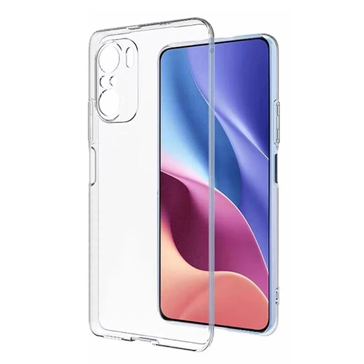 Xiaomi Redmi Note 10 Uyumlu Kılıf Esnek Ultra Koruyucu Şeffaf Silikon Flexible transparent Case Silicone Case