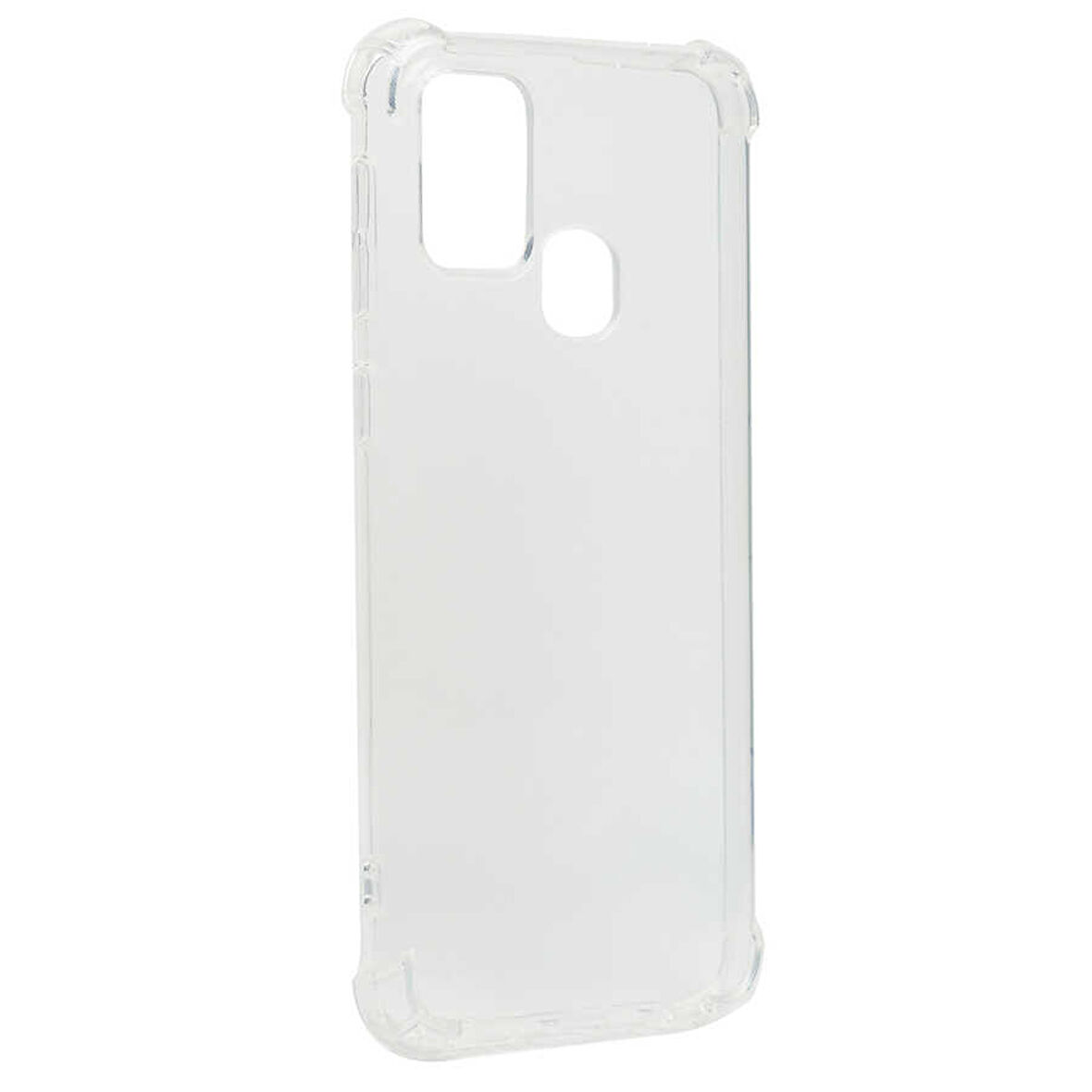 Samsung Galaxy M31 Uyumlu Kılıf Kılıf Şeffaf Köşelerde Darbelere Karşı Ultra Kalınlaştırılmış Darbe Korumalı Strong Cover