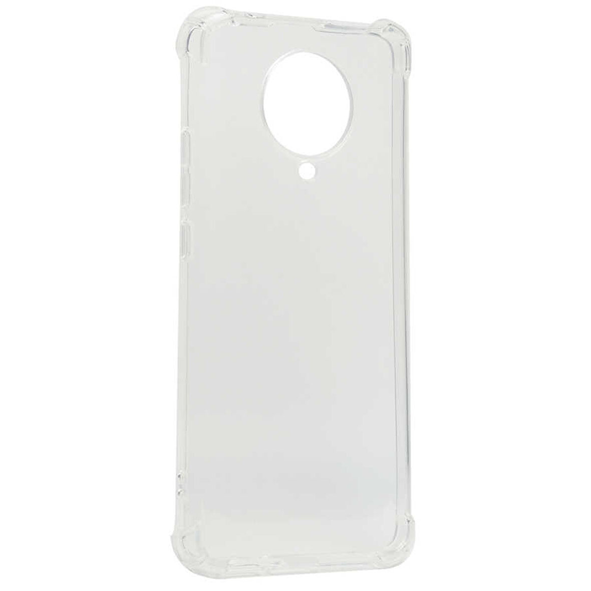 Xiaomi Poco F2 Pro Uyumlu Kılıf Kılıf Şeffaf Köşelerde Darbelere Karşı Ultra Kalınlaştırılmış Darbe Korumalı Strong Cover