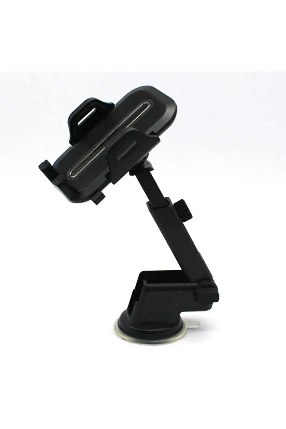 Araba Araç İçi Telefon Tutucu Tek Elle Kullanım, Uzatılabilir Kol, Cam & Torpido Montaj & Tam Koruma