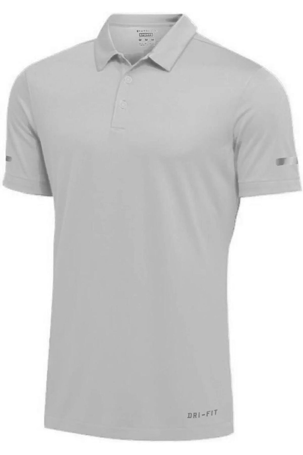 Ghassy Co. Erkek Dry Fit Hızlı Kuruma Nem Emici Teknik Performans Golf Polo Yaka Spor T-shirt