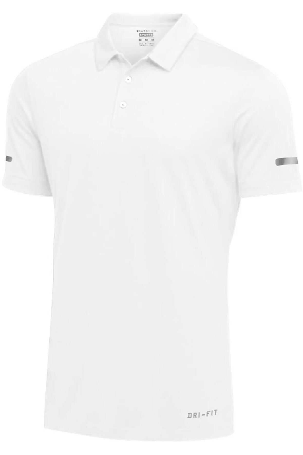 Ghassy Co. Erkek Dry Fit Hızlı Kuruma Nem Emici Teknik Performans Golf Polo Yaka Spor T-shirt