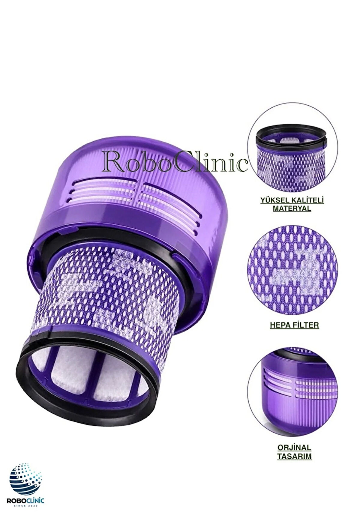 Dyson V11 Cyclone Kablosuz Dik Süpürge Için Uyumlu Hepa Filtre