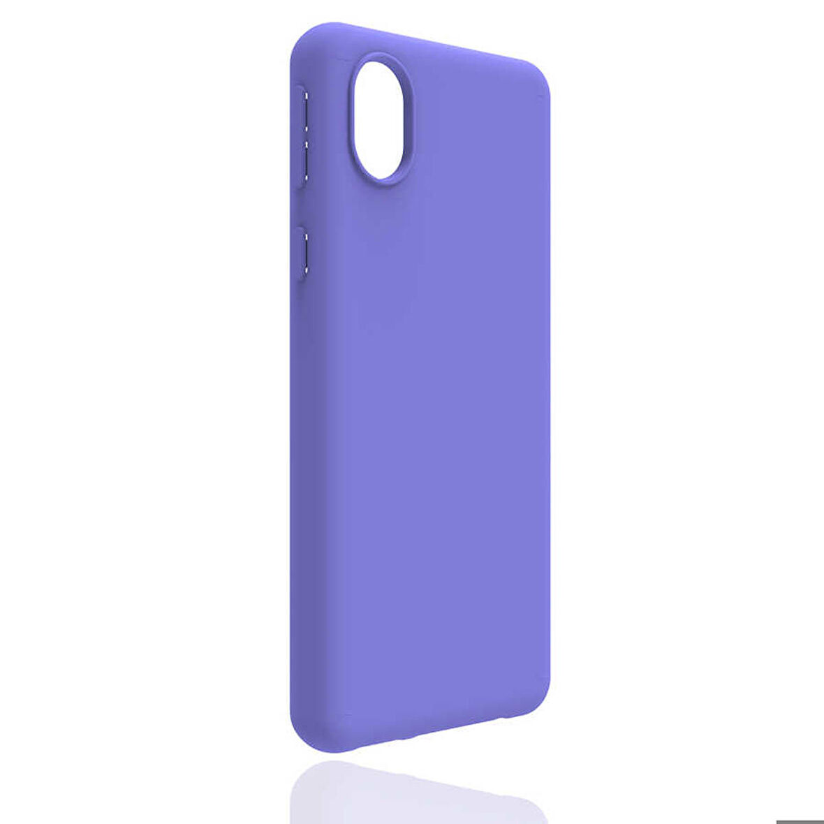 Samsung Galaxy A01 Core Uyumlu Kılıf Esnek Pürüzsüz Yumuşak Mat Silikon Flexible Matte Silicone