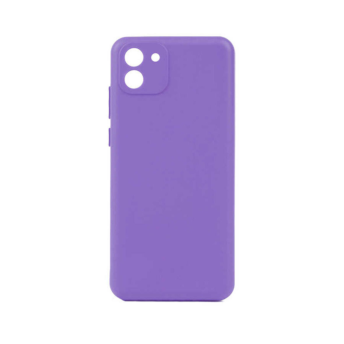 Samsung Galaxy A03 Uyumlu Kılıf Esnek Pürüzsüz Yumuşak Mat Silikon Flexible Matte Silicone