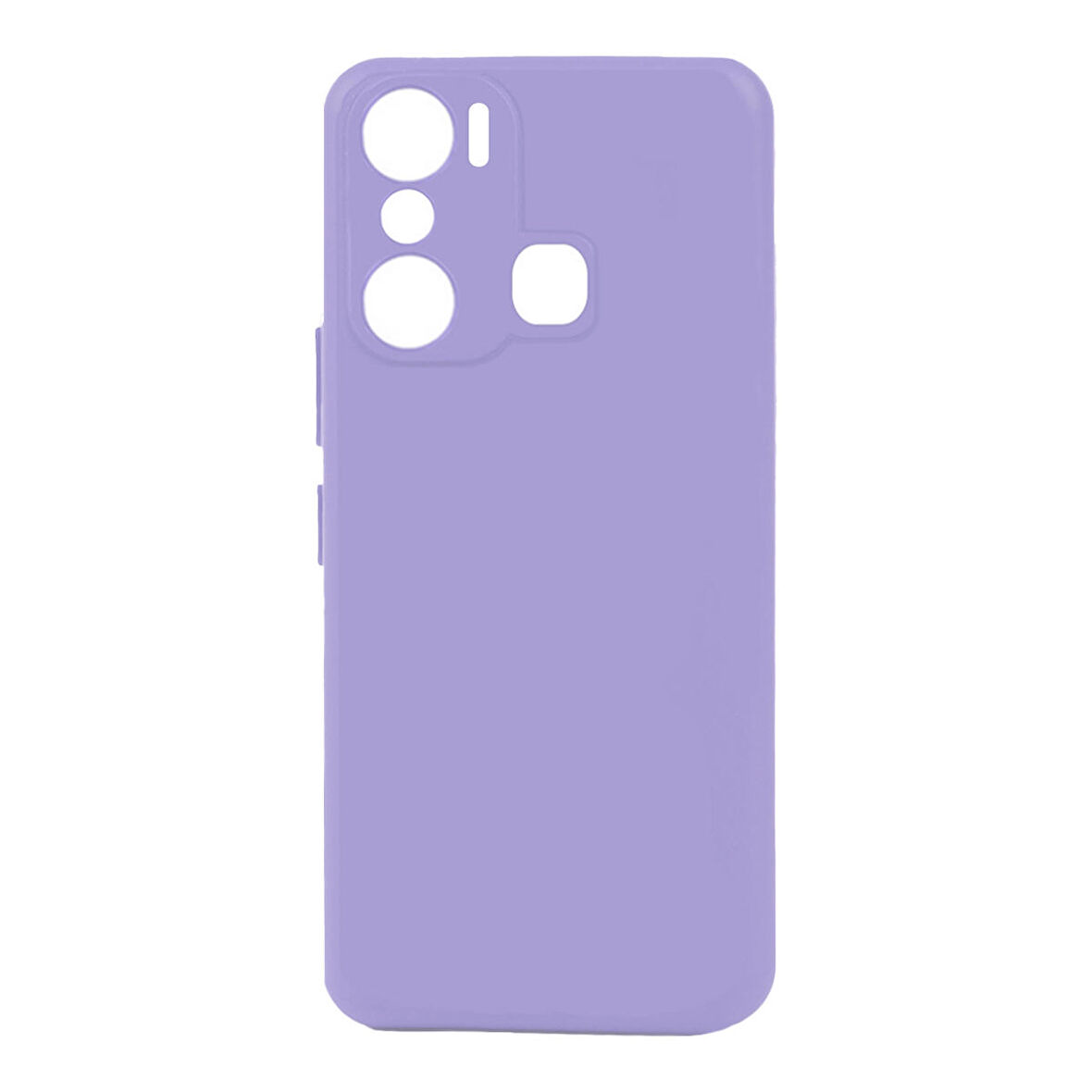 Infinix Hot 20i Uyumlu Kılıf Esnek Pürüzsüz Yumuşak Mat Silikon Flexible Matte Silicone