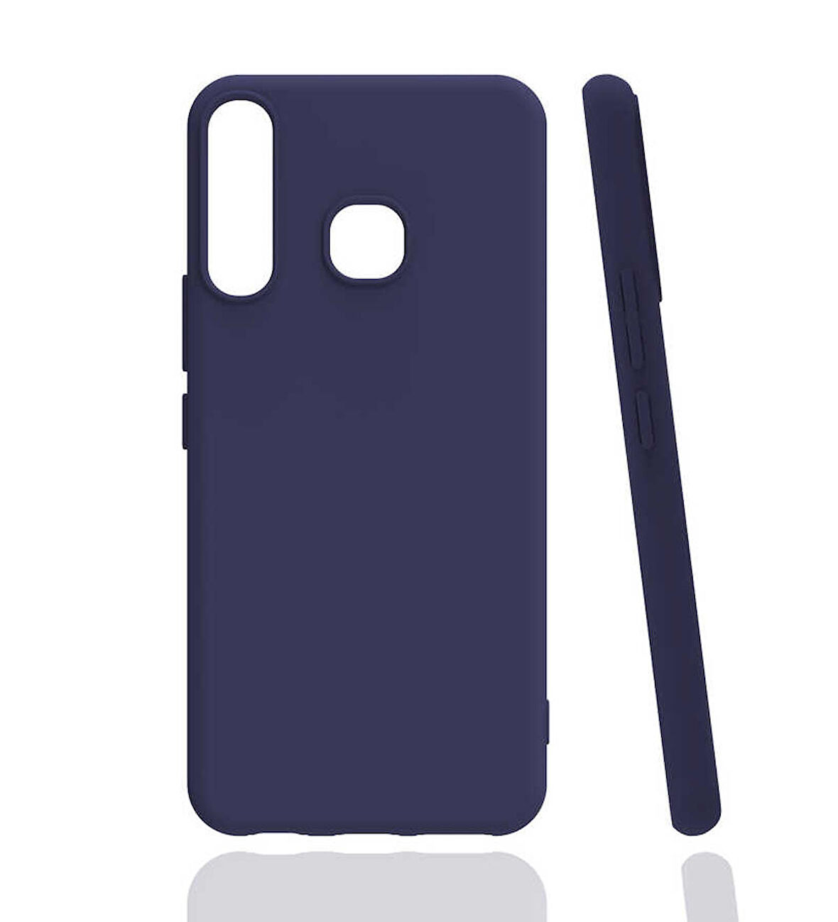 Infinix Hot 8 Uyumlu Kılıf Esnek Pürüzsüz Yumuşak Mat Silikon Flexible Matte Silicone