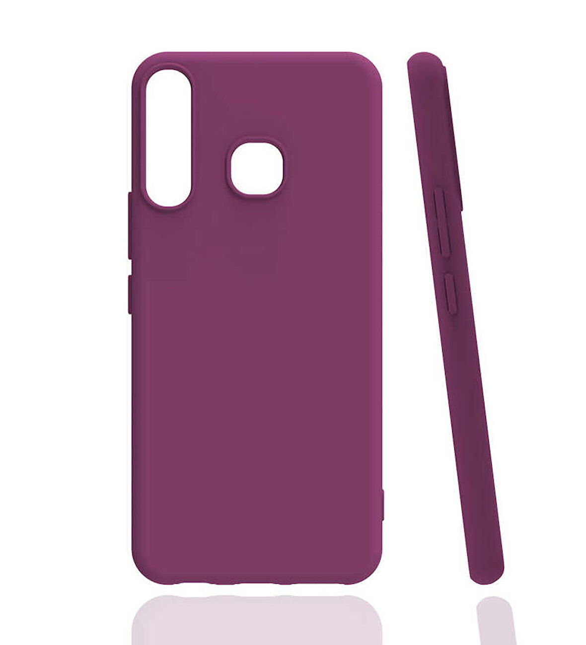 Infinix Hot 8 Uyumlu Kılıf Esnek Pürüzsüz Yumuşak Mat Silikon Flexible Matte Silicone